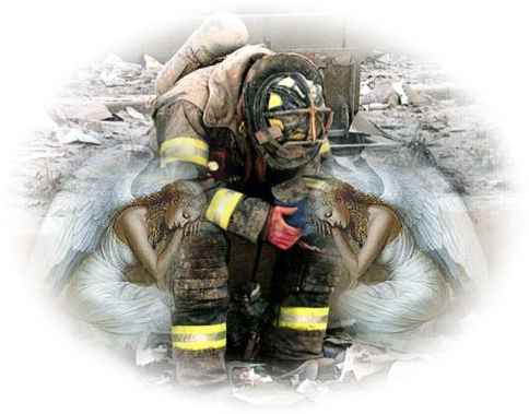 NYC World Trade Center Firefighter and Angels
